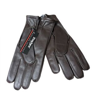 Fownes Brothers NWT Brown Genuine Leather Gloves